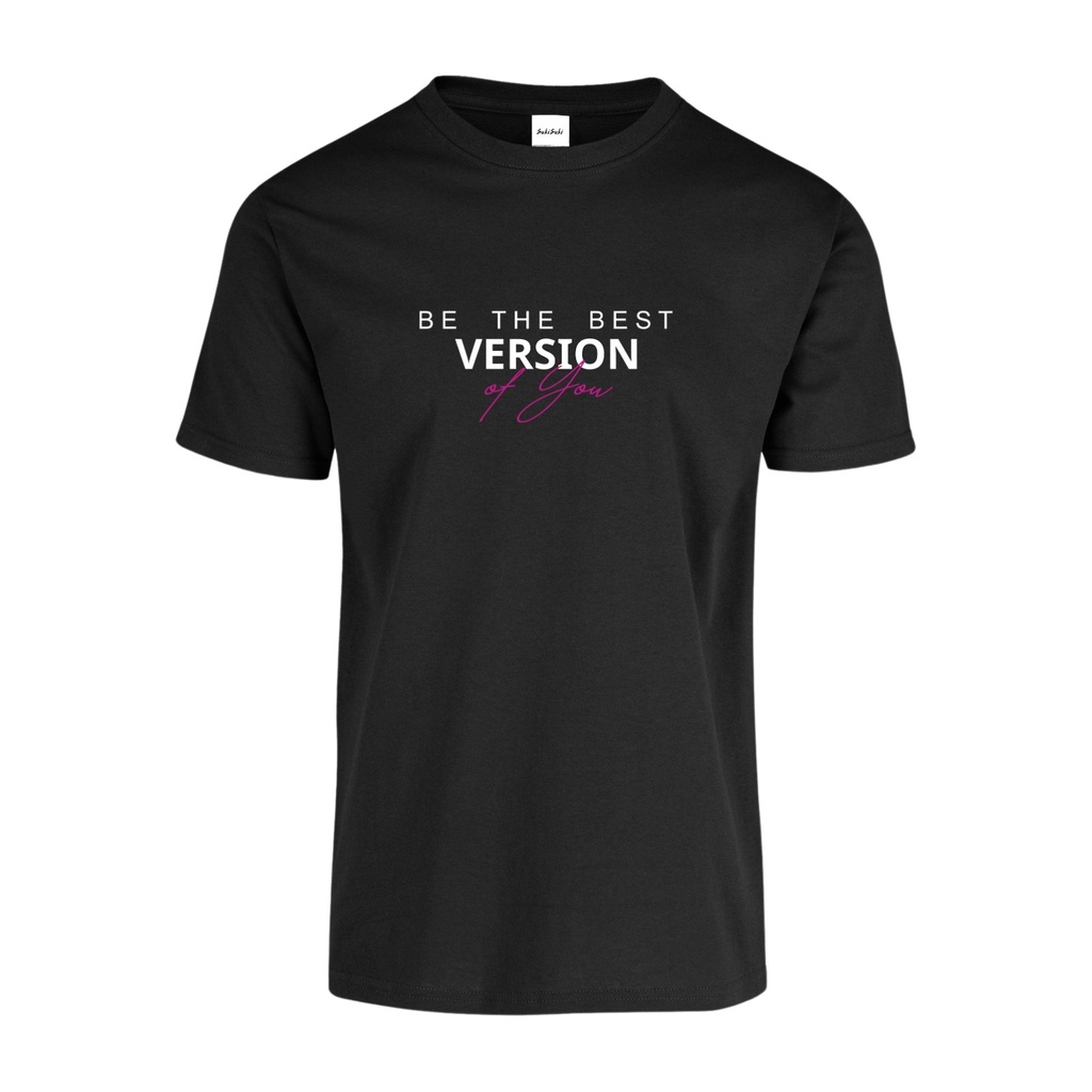 Playera CR/MC Estampada BE THE BEST VERSION OF YOU