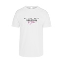 Playera CR/MC Estampada BE THE BEST VERSION OF YOU