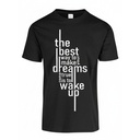 Playera CR/MC Estampada THE BEST DREAM WAKE UP